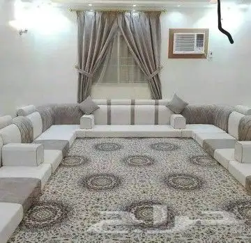 تفصيل كنب وستائر وجلسات ارضيه وتنجيد جميع المديلات 3