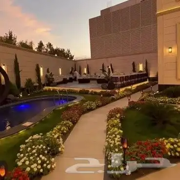 تنسيق حدائق حديثه 6