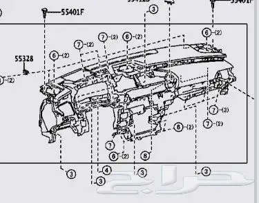 قشرة طبلون شبك امامي وقزاز امامي es 2024 0