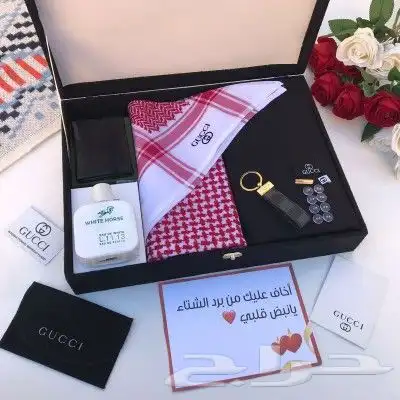 بكسات هدايا رجالي بكسات مميزة وراقية مكونه من قماش 4