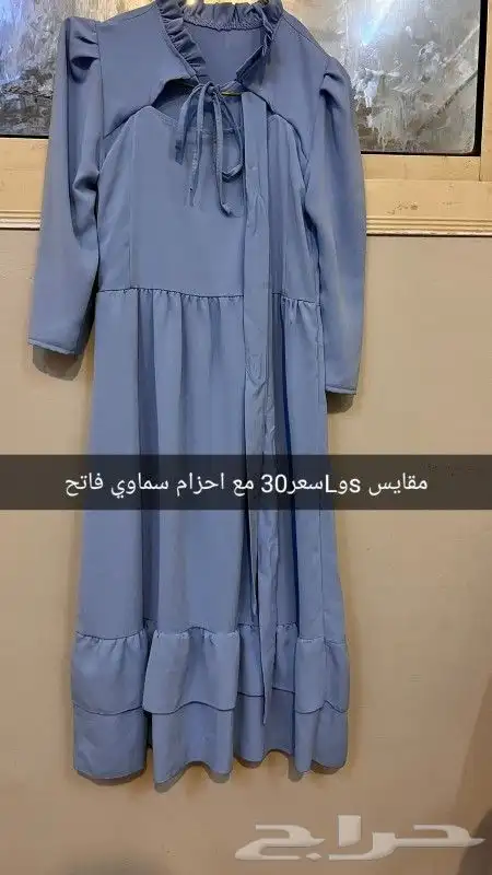 فساتين مستعمله استخدام قليل جديده لاجود فيها عيوب 7