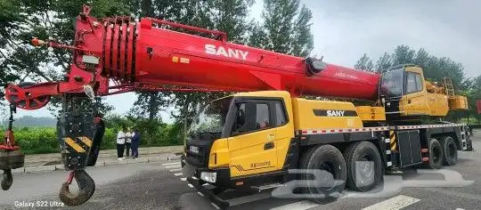 كرين ايجار يومي شهري سنوي جميع الاحجام 100 طن 0