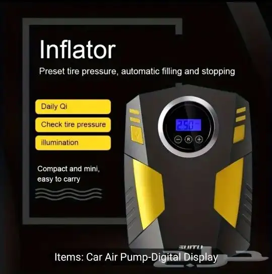 منفاخ هواء جديد - كومبرسور - car air compressor - car pump 2