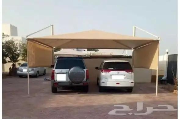 مظلات وسواتر وبيوت الشعر برجولات مظلات سيارات 2
