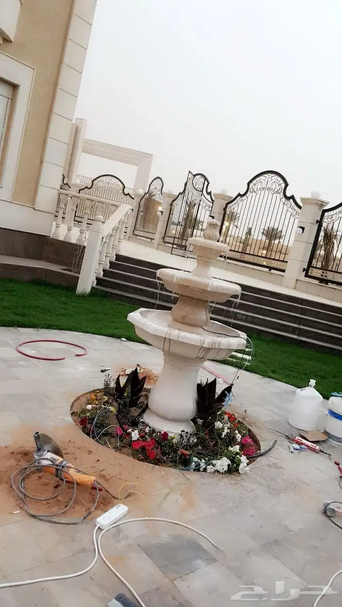 نوافير وشلالات مسابح و مبطلين 4