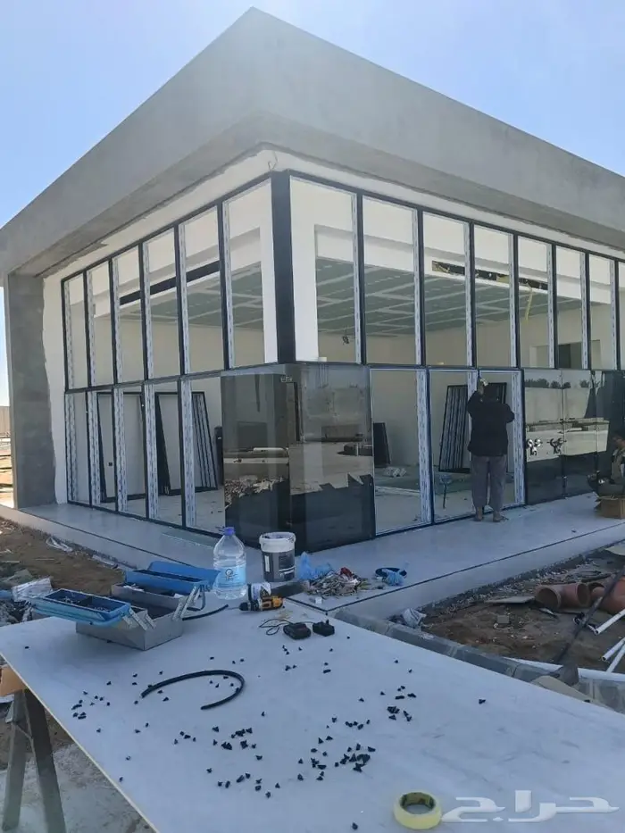 اعمال المنيوم - ابواب - درايش - خزانات - طاولات - الخ.. 11