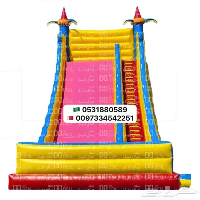 ايجار نطيطة زحليقة مائية ملعب صابوني نقيزة زحليقات نطاطيات 21