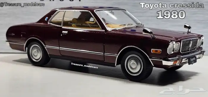 تويوتا كرسيدا 1980 مجسم كرسيدا 80 مجسم تويوتا كرسيدا 1980 3