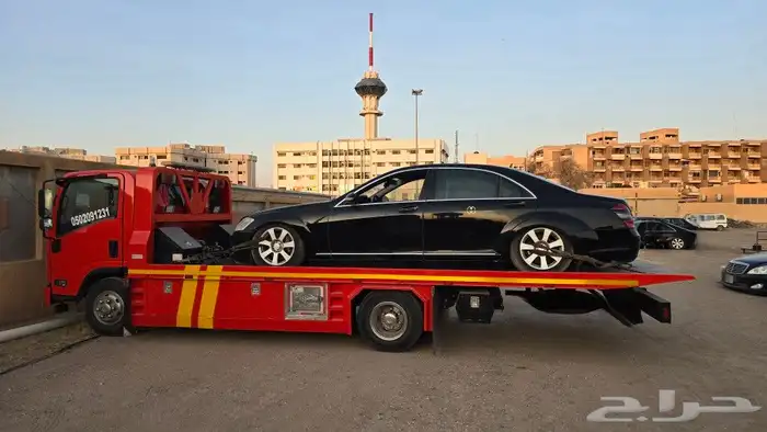 سطحة هيدروليك نص نزول الرياض - بيشة 1