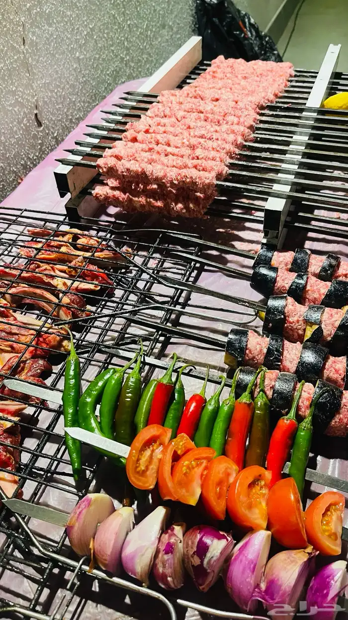 معلم مشويات مشاوي خارجيه في مواقعكم شواء 8