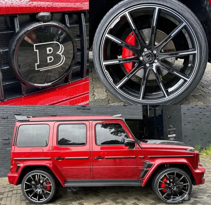 غطاء سبير جي كلاس برابوس G63 تعديل برابوس 43