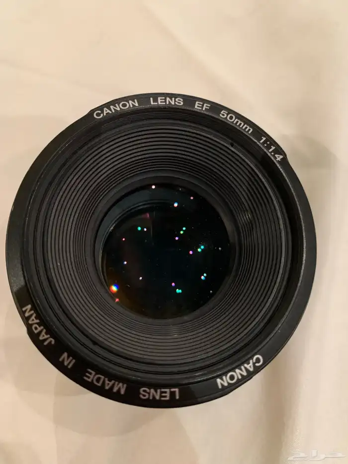 عدسة كانون 50mm EF 1.4 2