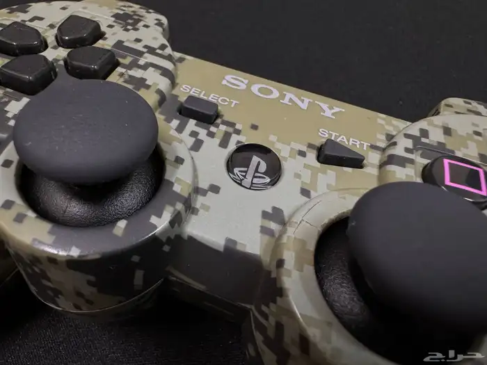 كنترول PS3 أصلي طبعة خاصة لون جيشي - Dualshock 3 Original 5
