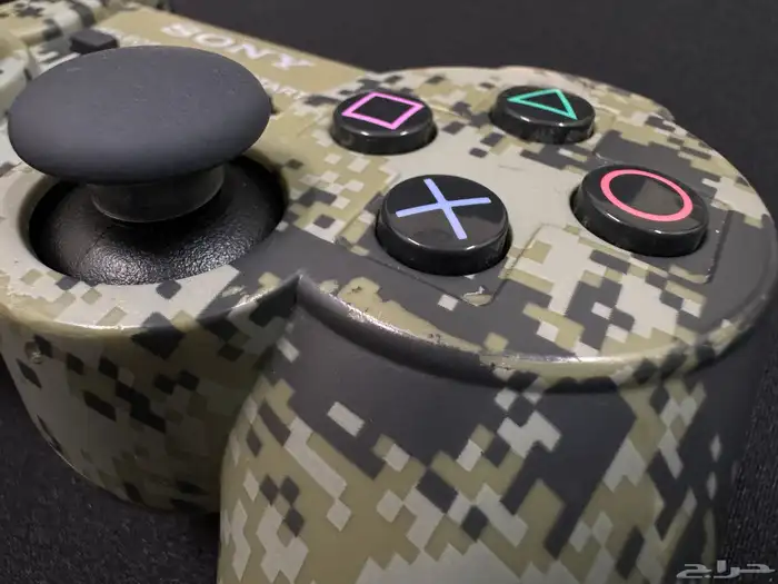 كنترول PS3 أصلي طبعة خاصة لون جيشي - Dualshock 3 Original 3