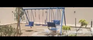 مرجيحه ذلك دواره مطاطه انجيلا توصيل جاهز كله في حديد 3