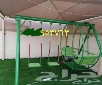 مرجيحه ذلك دواره مطاطه انجيلا توصيل جاهز كله في حديد 8