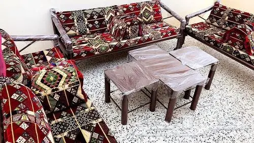 كراسي حديد جلسات خارجية 3