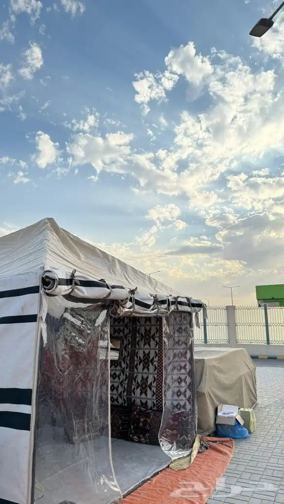 خيمة للجلسات الخارجية وجلسات الوناسة 2