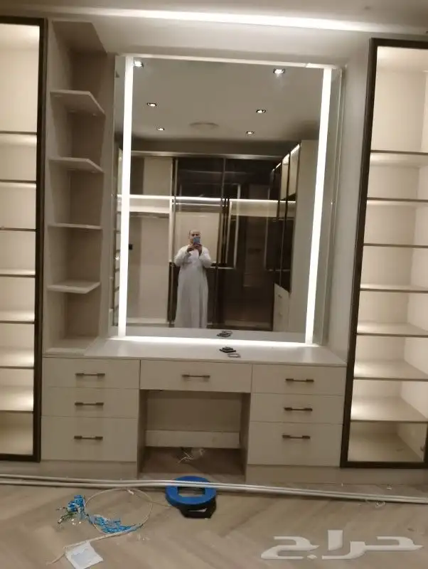 تفصيل غرف نوم وخزائن ودواليب وسرر حسب الطلب بسعر المصنع 7