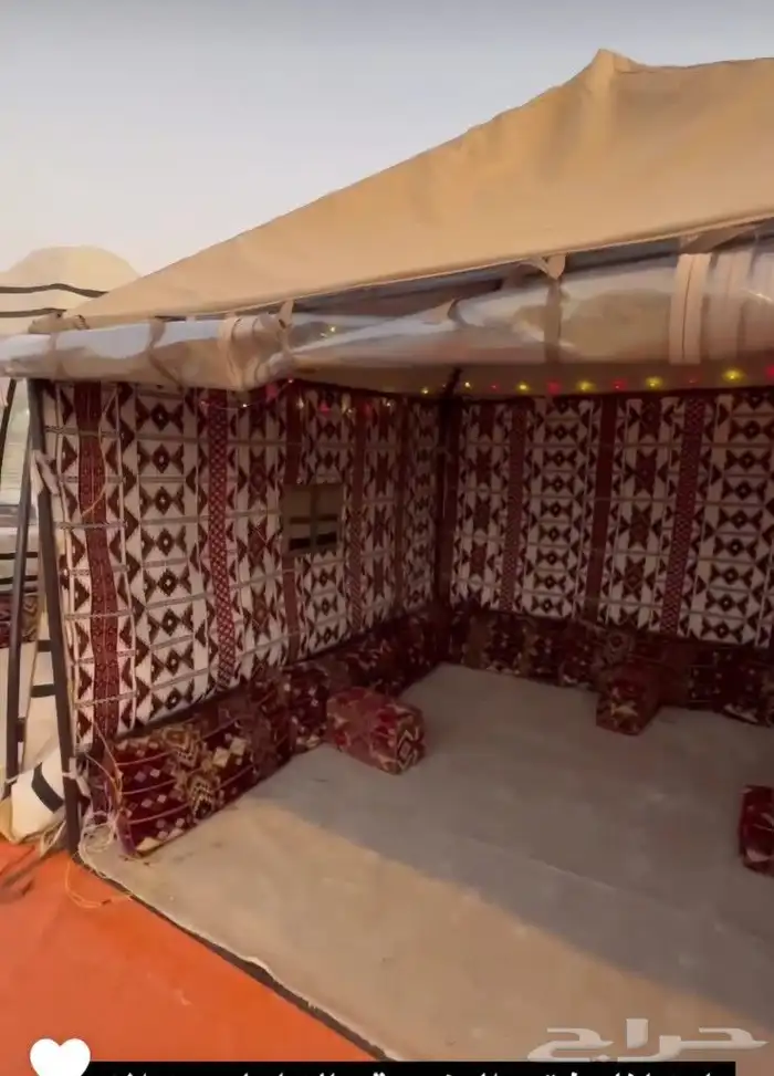 خيمة للجلسات الخارجية وجلسات الوناسة 0
