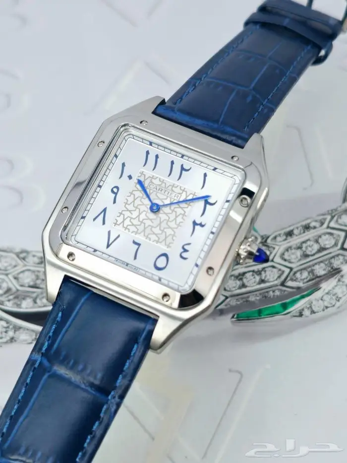 للرجال كن انيق ساعات كارتييه ساعة كرتير موديل تانك مع سانتوس 2