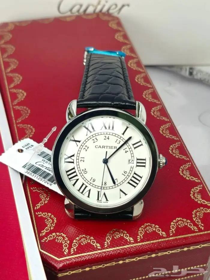 للرجال كن انيق ساعات كارتييه ساعة كرتير موديل تانك مع سانتوس 6