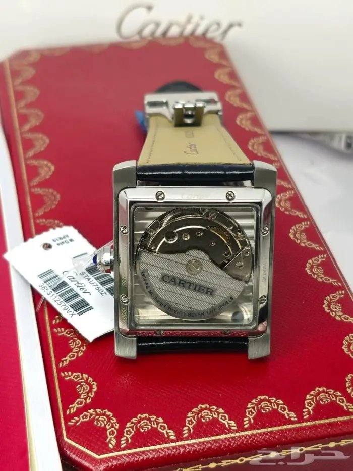 للرجال كن انيق ساعات كارتييه ساعة كرتير موديل تانك مع سانتوس 8