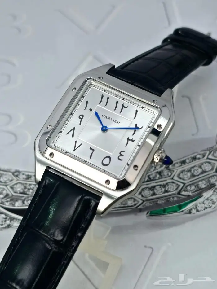 للرجال كن انيق ساعات كارتييه ساعة كرتير موديل تانك مع سانتوس 13