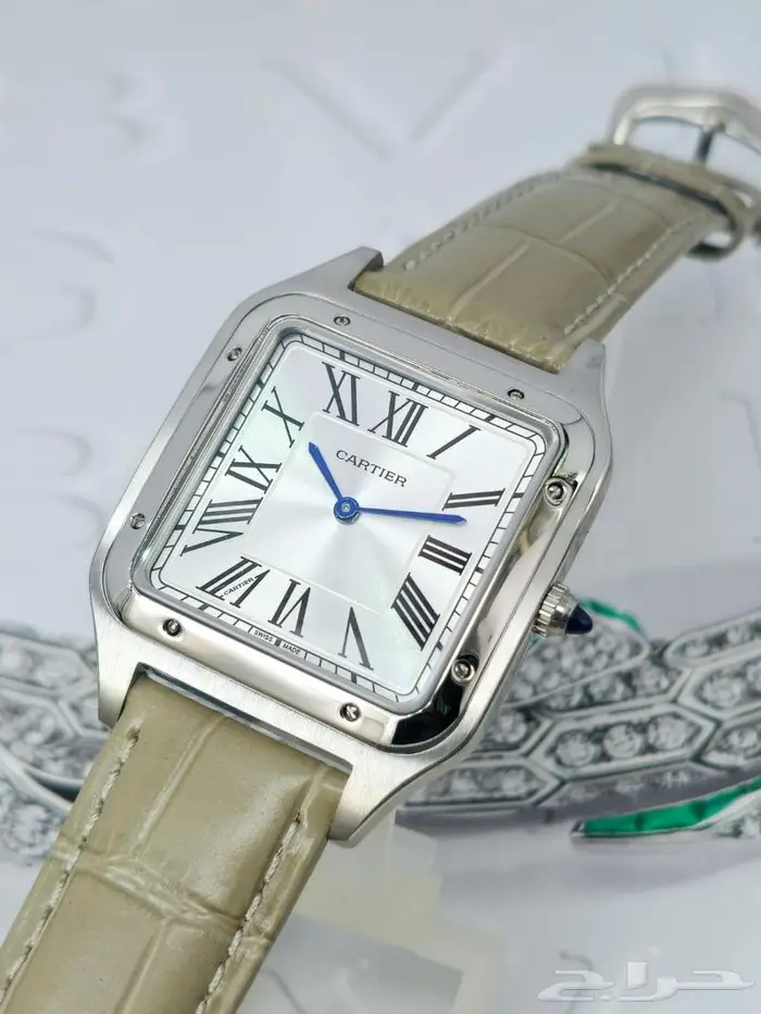للرجال كن انيق ساعات كارتييه ساعة كرتير موديل تانك مع سانتوس 14