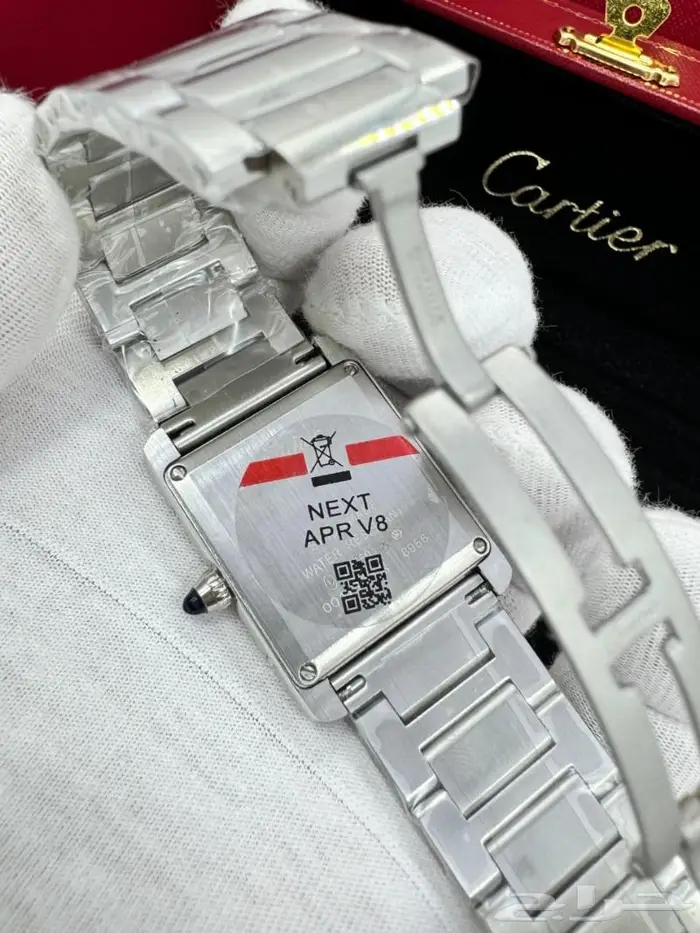 للرجال كن انيق ساعات كارتييه ساعة كرتير موديل تانك مع سانتوس 17