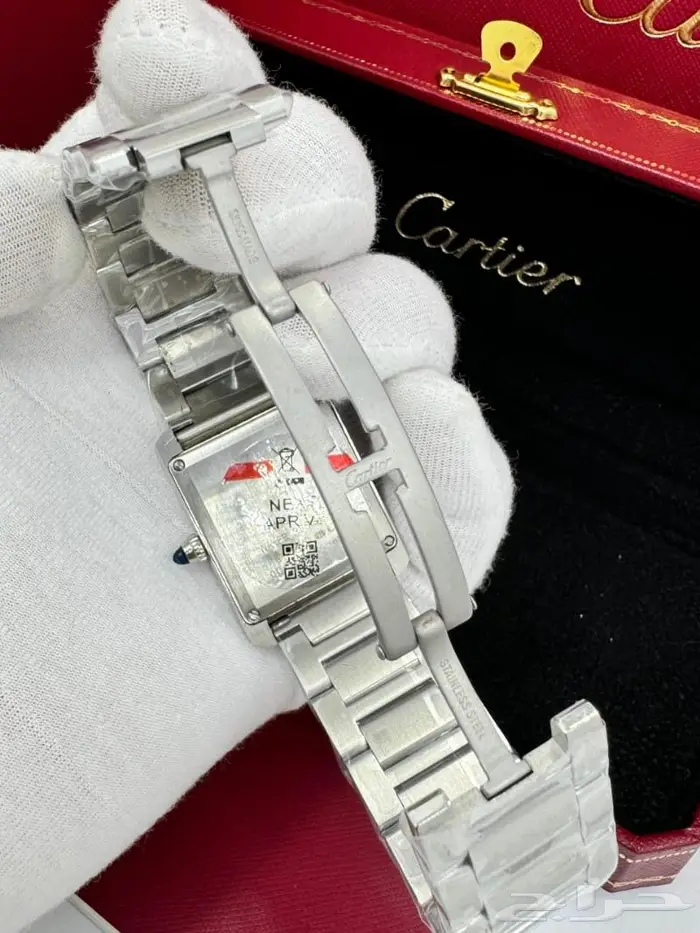 للرجال كن انيق ساعات كارتييه ساعة كرتير موديل تانك مع سانتوس 18