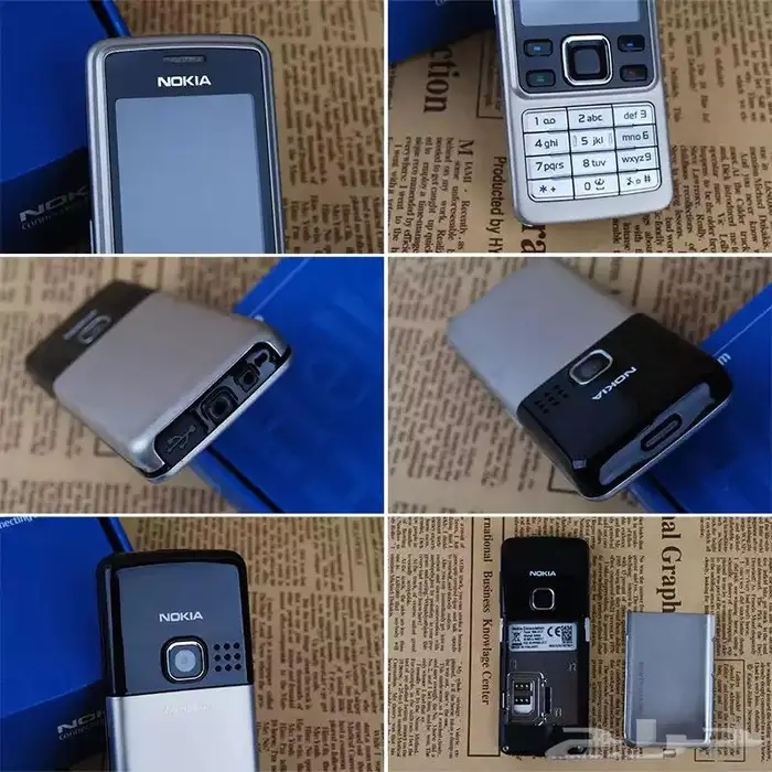 نوكيا موديل 6300 سلفر 0