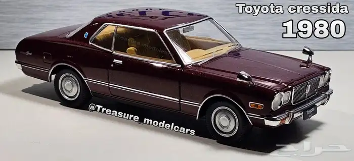 تويوتا كرسيدا 1980 مجسم كرسيدا 80 مجسم تويوتا كرسيدا 1980 1