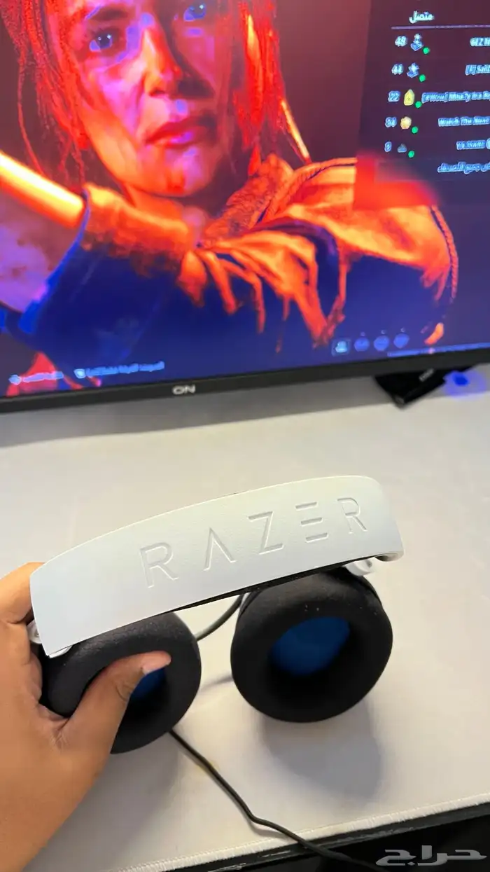 سماعه ريزر ل السوني و الجوال وجميع المنصات 3