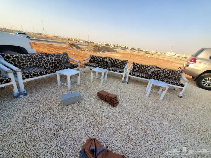 كراسي حديد جلسات خارجيه 2