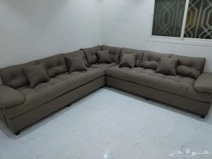 كنب امريكي حرف L ب1550  فقط شامل التوصيل 18