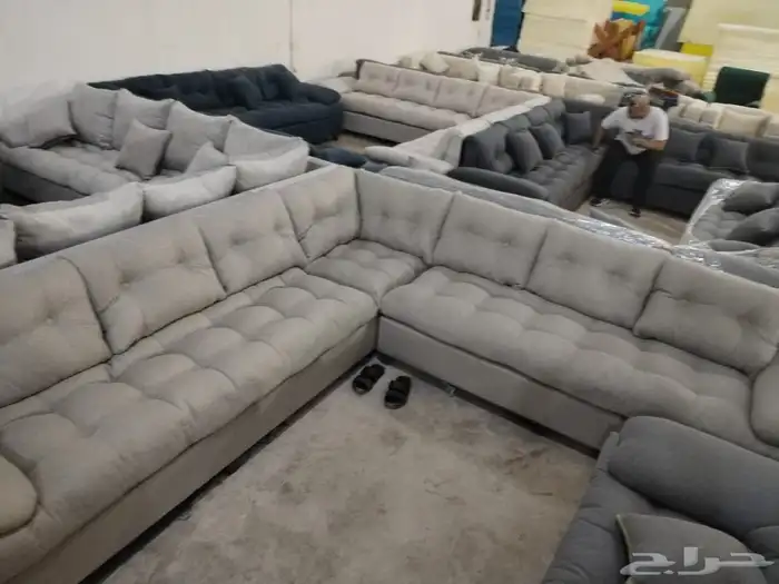 كنب امريكي حرف L ب1550  فقط شامل التوصيل 16