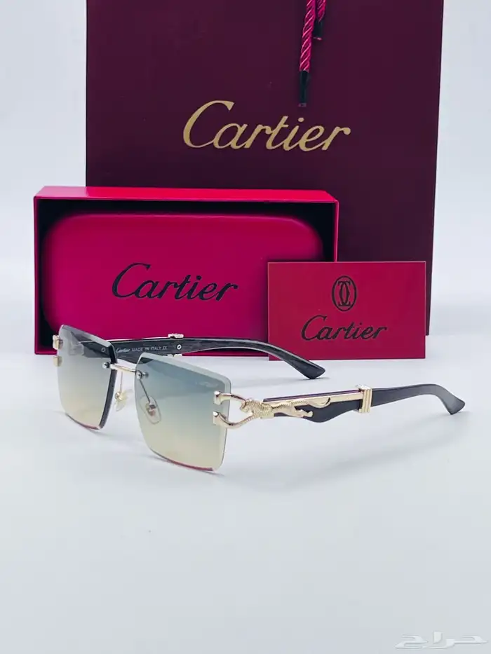 نظارات شمسية من ماركة كارتير مع الملحقات 4