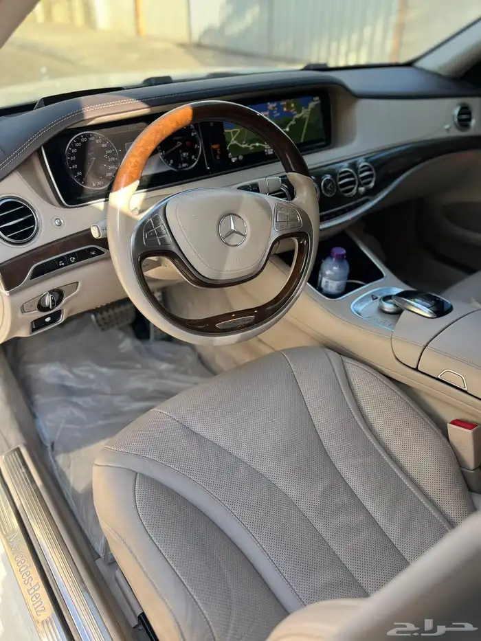 مرسيدسS400 الموديل2015 الممشى106 الف 16
