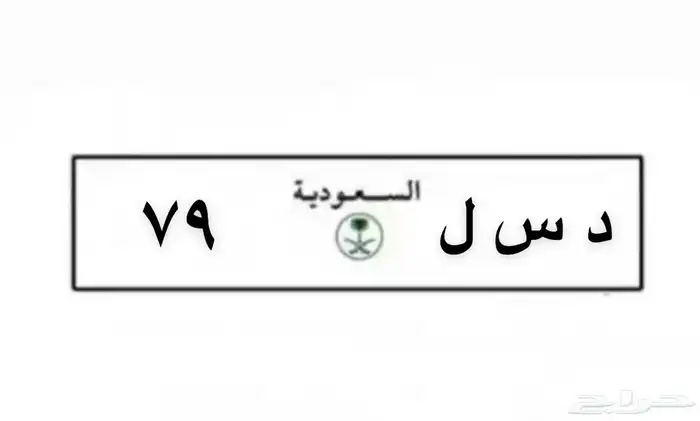 لوحه خصوصي ثنائي د س ل 79 0