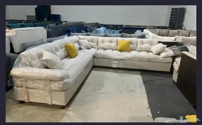 كنب امريكي حرف L ب1550  فقط شامل التوصيل 12