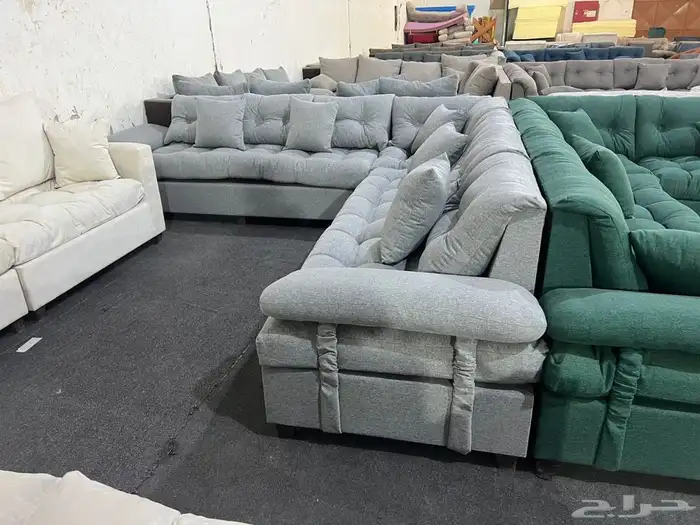 كنب امريكي حرف L ب1550  فقط شامل التوصيل 2