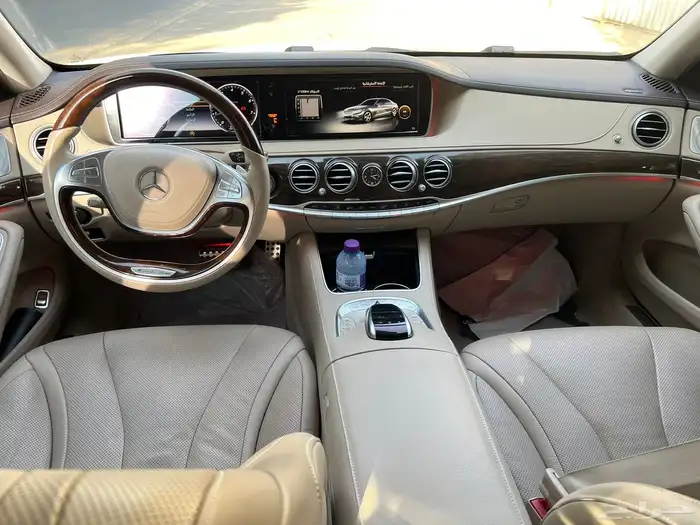 مرسيدسS400 الموديل2015 الممشى106 الف 18