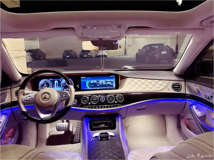 (تم البيع) مرسيدس 2018 S560 جفالي 6 أزرار مواصفات مايباخ 4