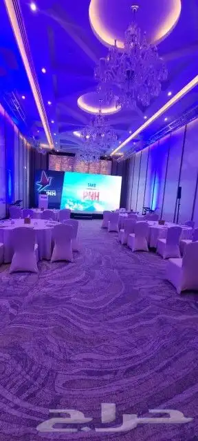 حفلات ومناسبات تأجير شاشات وليازر واضائات الرياض 4