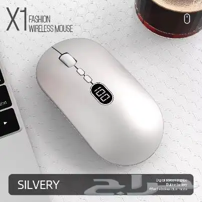 ماوس لاسلكي شحن على السوم 6