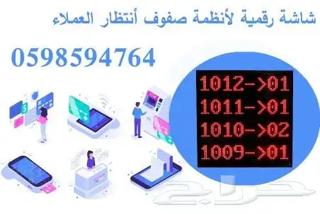 نظام صفوف انتظار العملاء 2