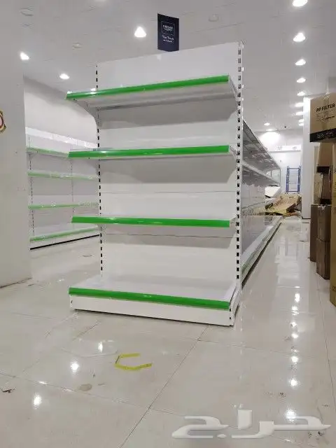 رفوف سوبر ماركت و مستودعات تخزين 0