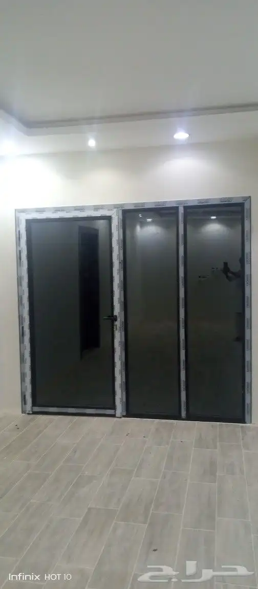ابواب المنيوم شبابيك المنيوم واجهات المنيوم باب المنيوم شب 4
