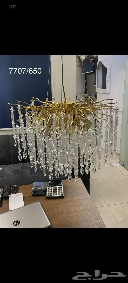 ثريات نجف كرستال 8